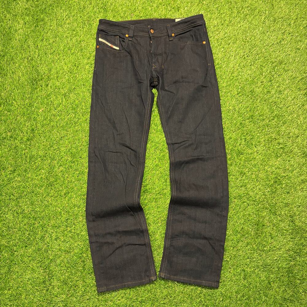Diesel Larkee Jeans Mens 32 Regular Straight Dark Wash Denim